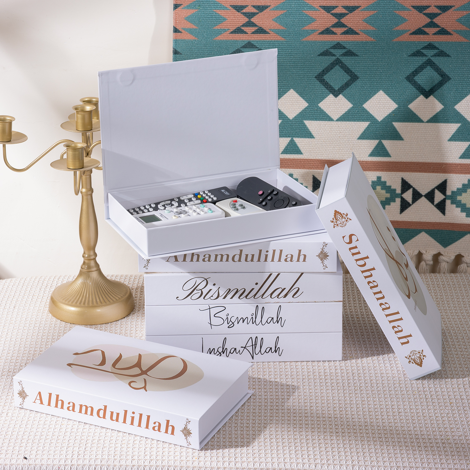 Interior Design Book - Islamic Luxury Fake Book Decorative Books