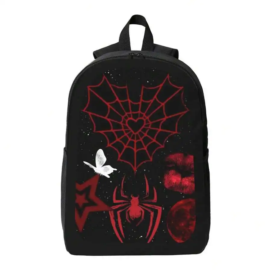 Interior Design Web Free - Gothic Spider Web Backpack Red Design