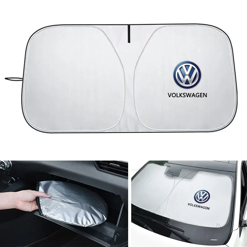 Interior Design Logo - Car Windshield Sun Shade Visor UV