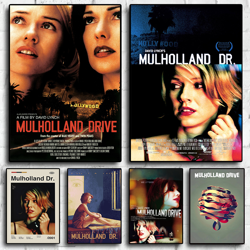 Interior Design Drawing - Retro Classic Movie Mulholland Drive High