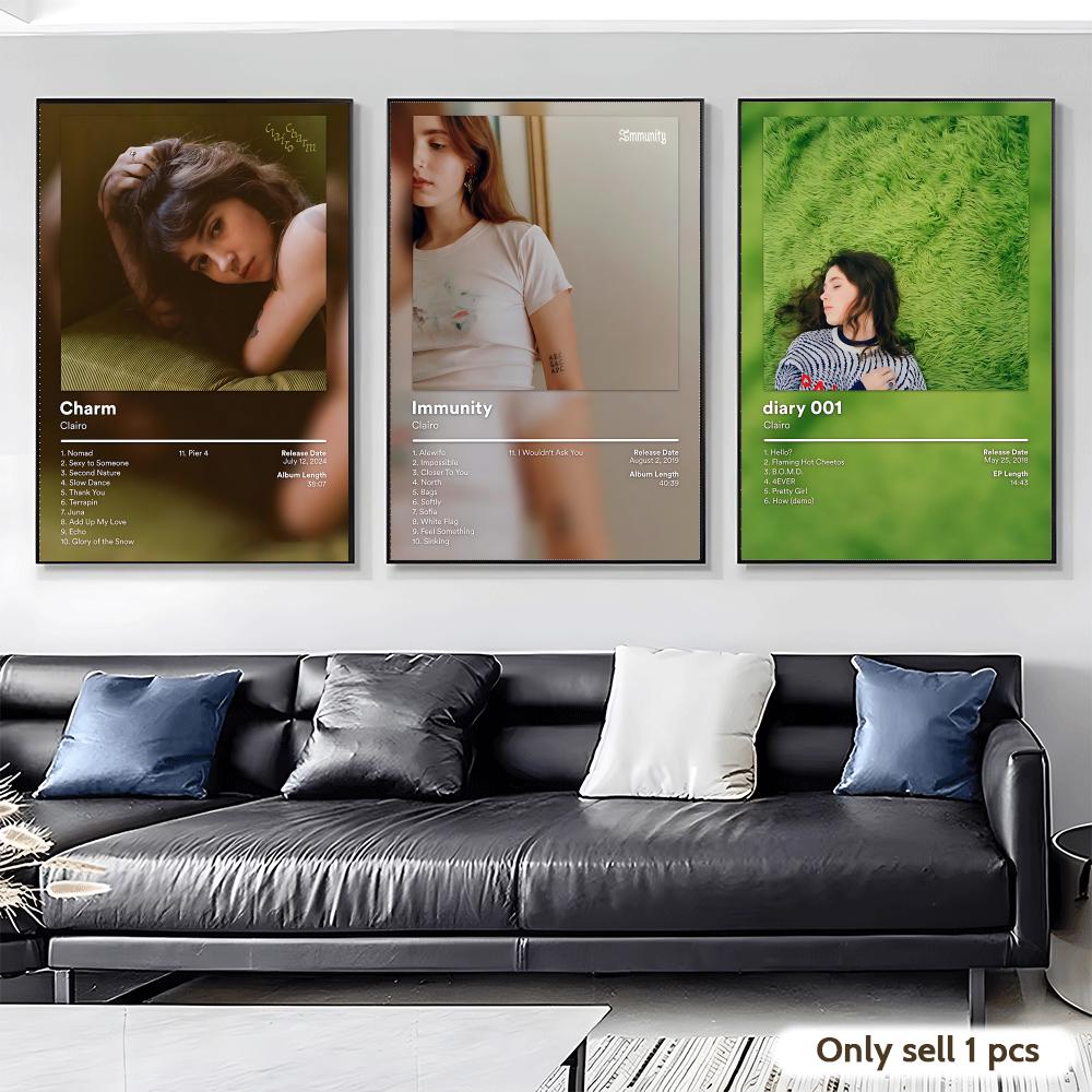 Interior Design Drawing - C-Clairo Pop Music Album Painting Calligraphy
