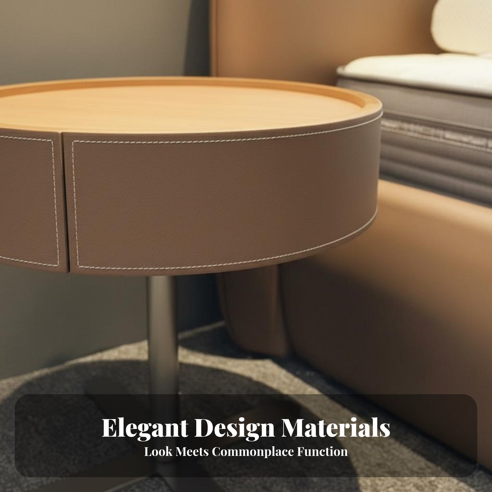 Round Pedestal Night Table Min – Interior Design Office Space Bewertung und Preis