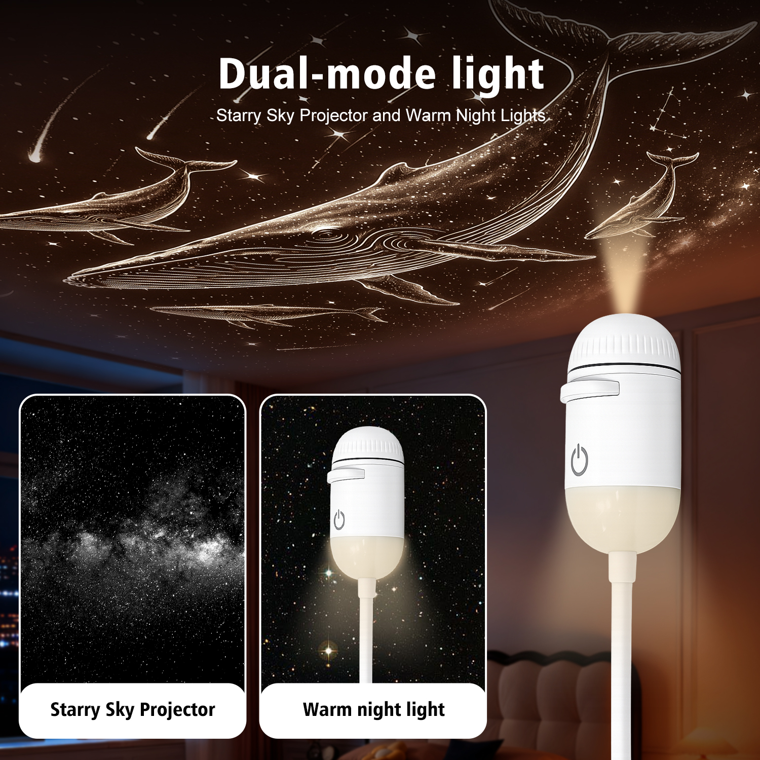 2 in 1 USB Ambient Projection  – Interior Design Drawing Bewertung und Preis