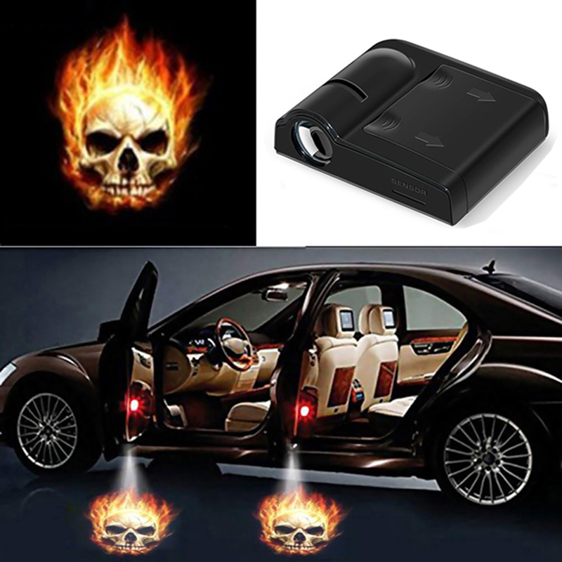 1pcs Car Door Logo Light Welco – Interior Design Logo Bewertung und Preis