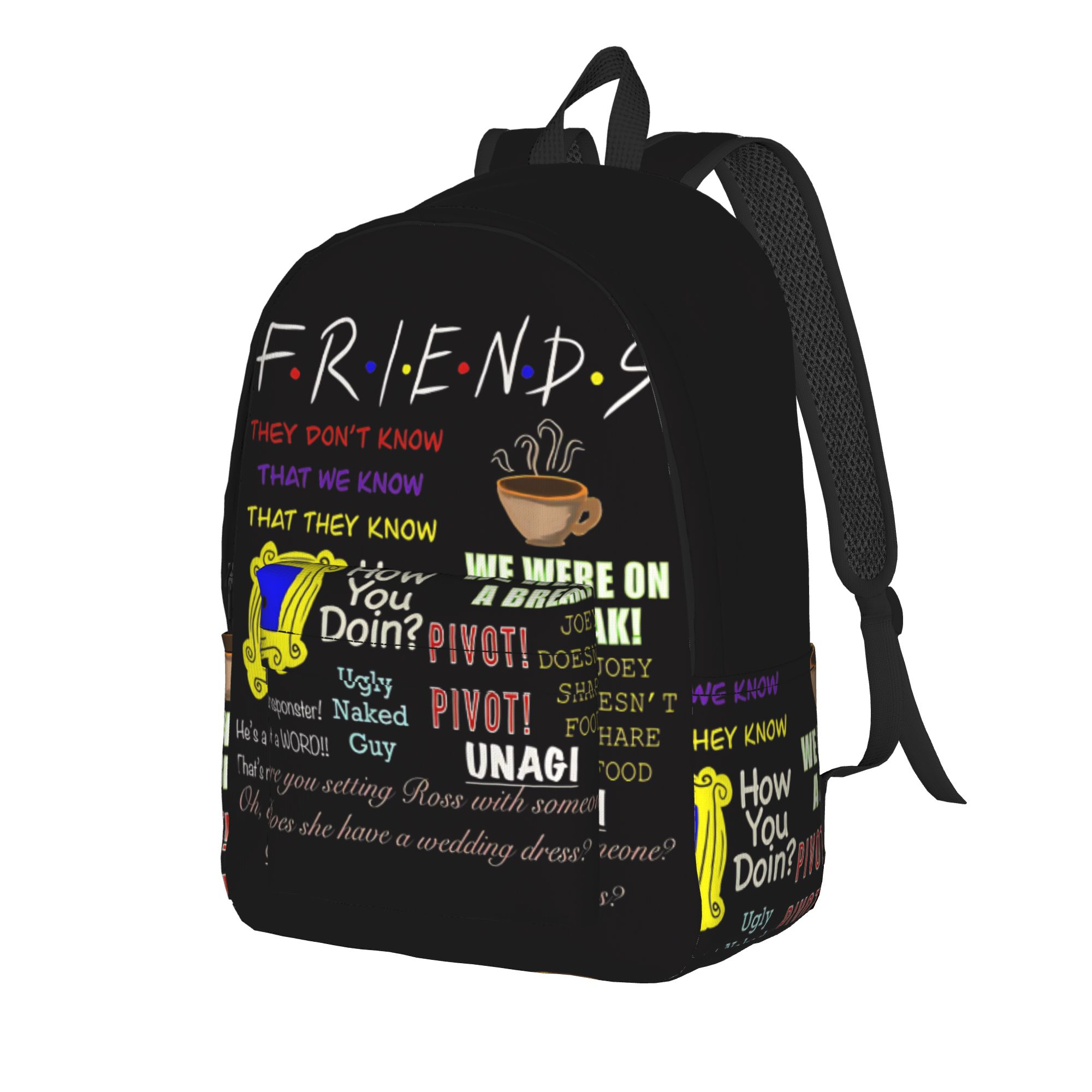 Friends Mixed Quote Typo Backp – Interior Design Quotes Bewertung und Preis