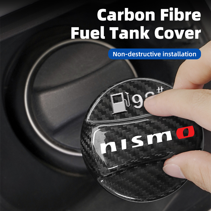 Car LOGO Carbon Fiber Tank Cov – Interior Design Logo Bewertung und Preis