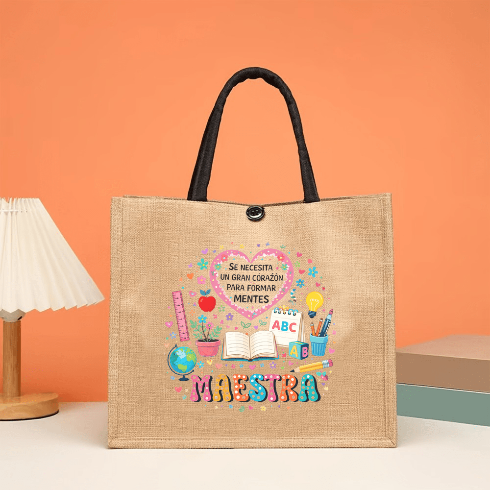 Maestra Printed Linen Tote Bag – Interior Design Book Bewertung und Preis