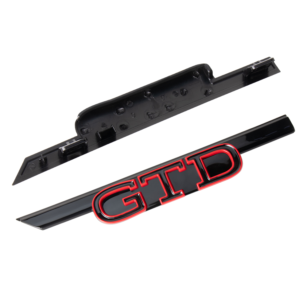 Car ABS GTI GTD Logo Front Gri – Interior Design Logo Bewertung und Preis