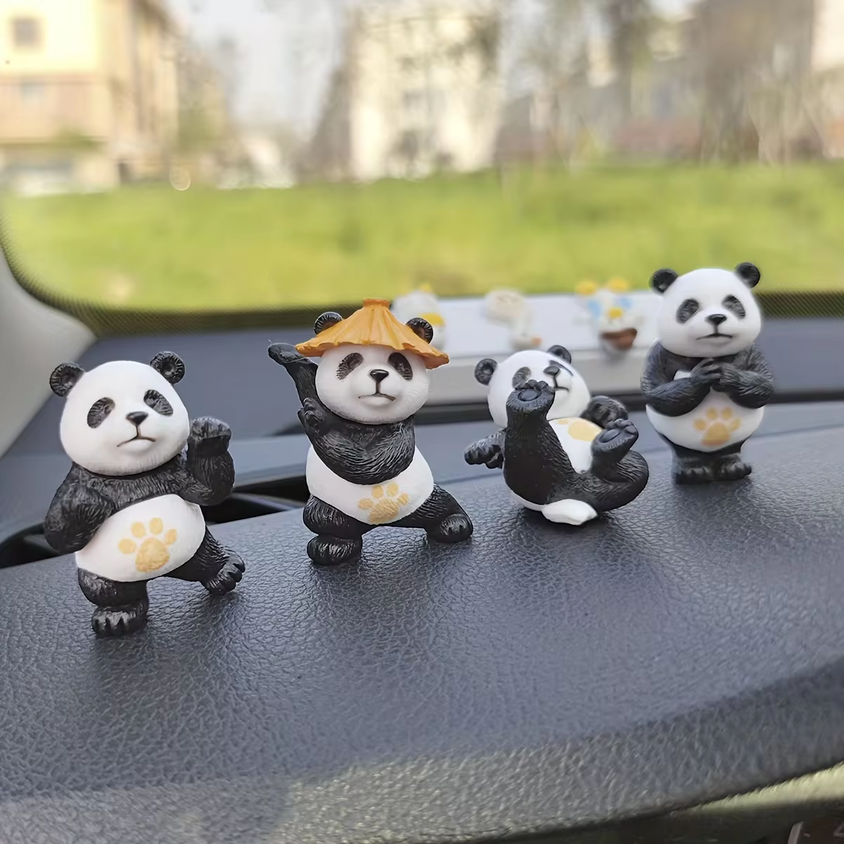 4pcs/set Panda Design Car Orna – Interior Design Of House Bewertung und Preis