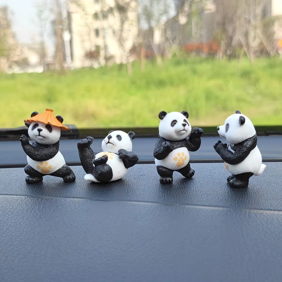 4pcs/set Panda Design Car Orna – Interior Design Of House Bewertung und Preis
