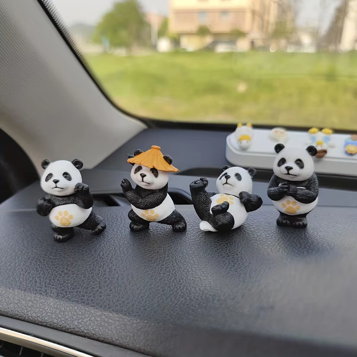 4pcs/set Panda Design Car Orna – Interior Design Of House Bewertung und Preis