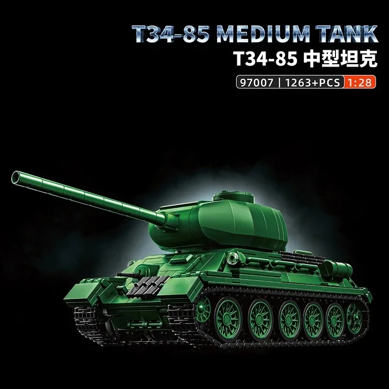 T34-85 Tank Model Kit - 1263PC – Interior Design Build Bewertung und Preis