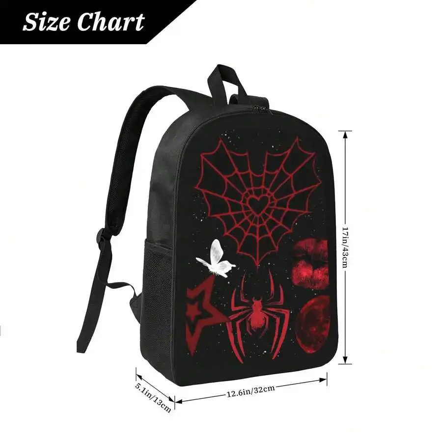 Gothic Spider Web Backpack Red – Interior Design Web Free Bewertung und Preis