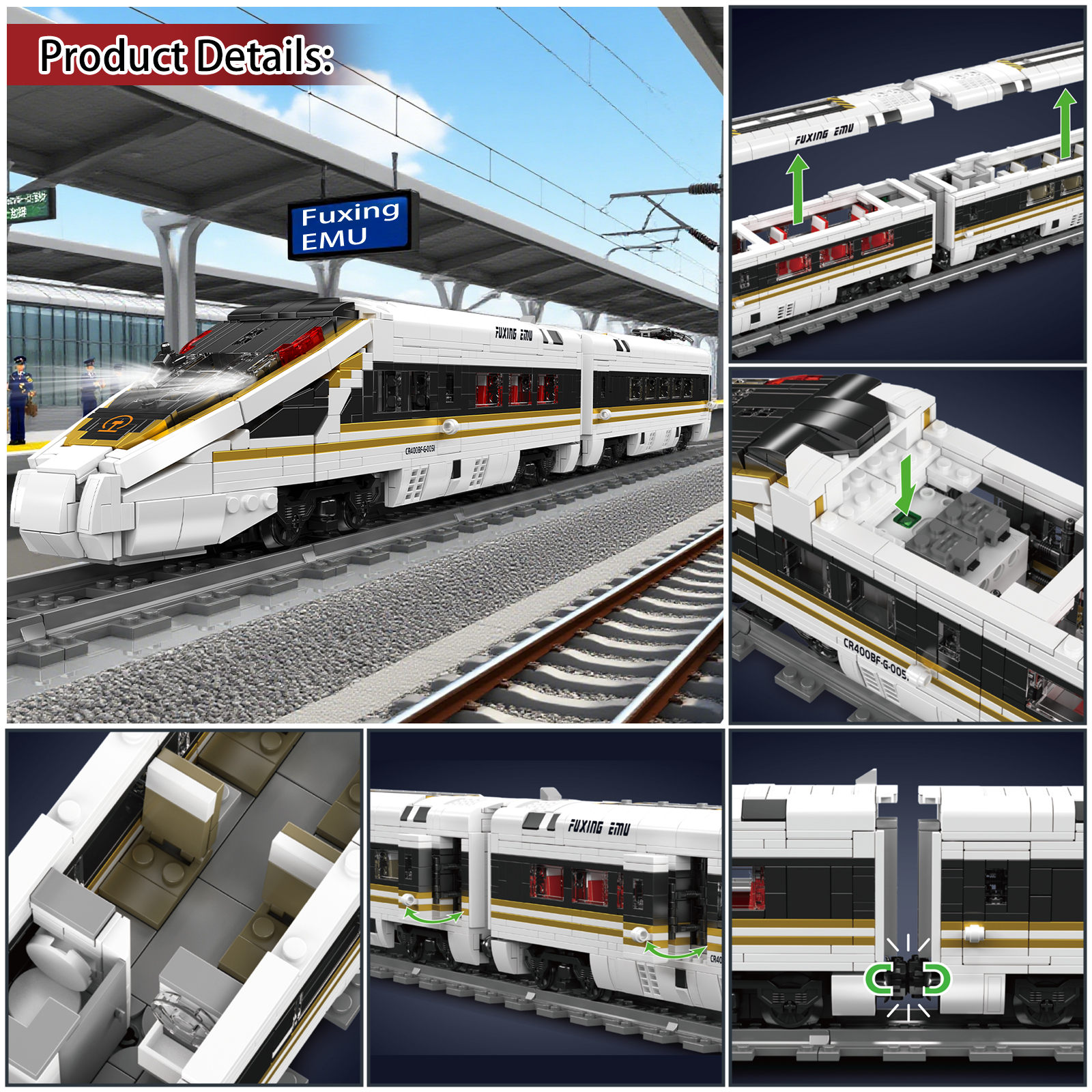 12015 High-Speed Railway Train – Interior Design Build Bewertung und Preis