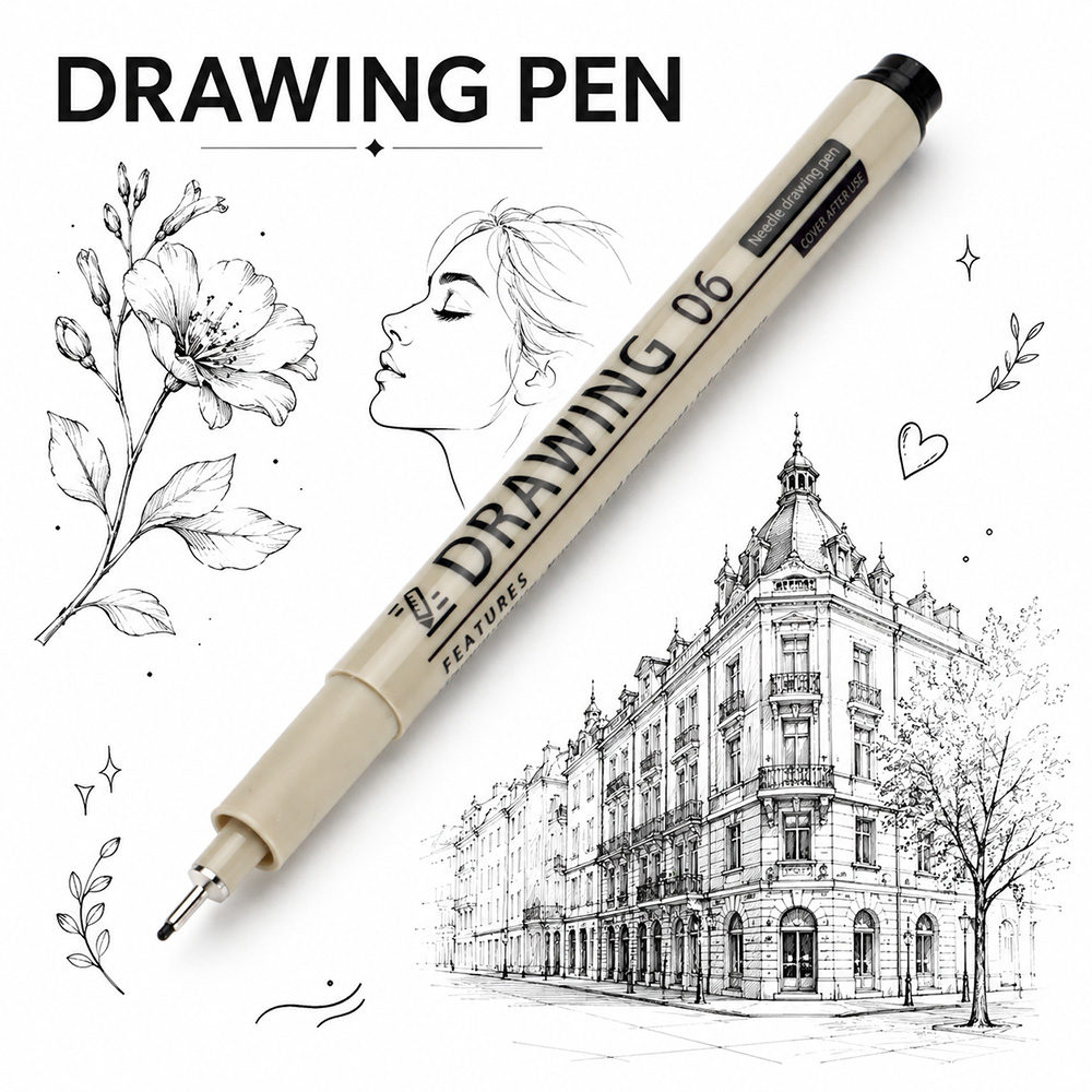 12 Size Fine Line Micron Pens  – Interior Design Drawing Bewertung und Preis