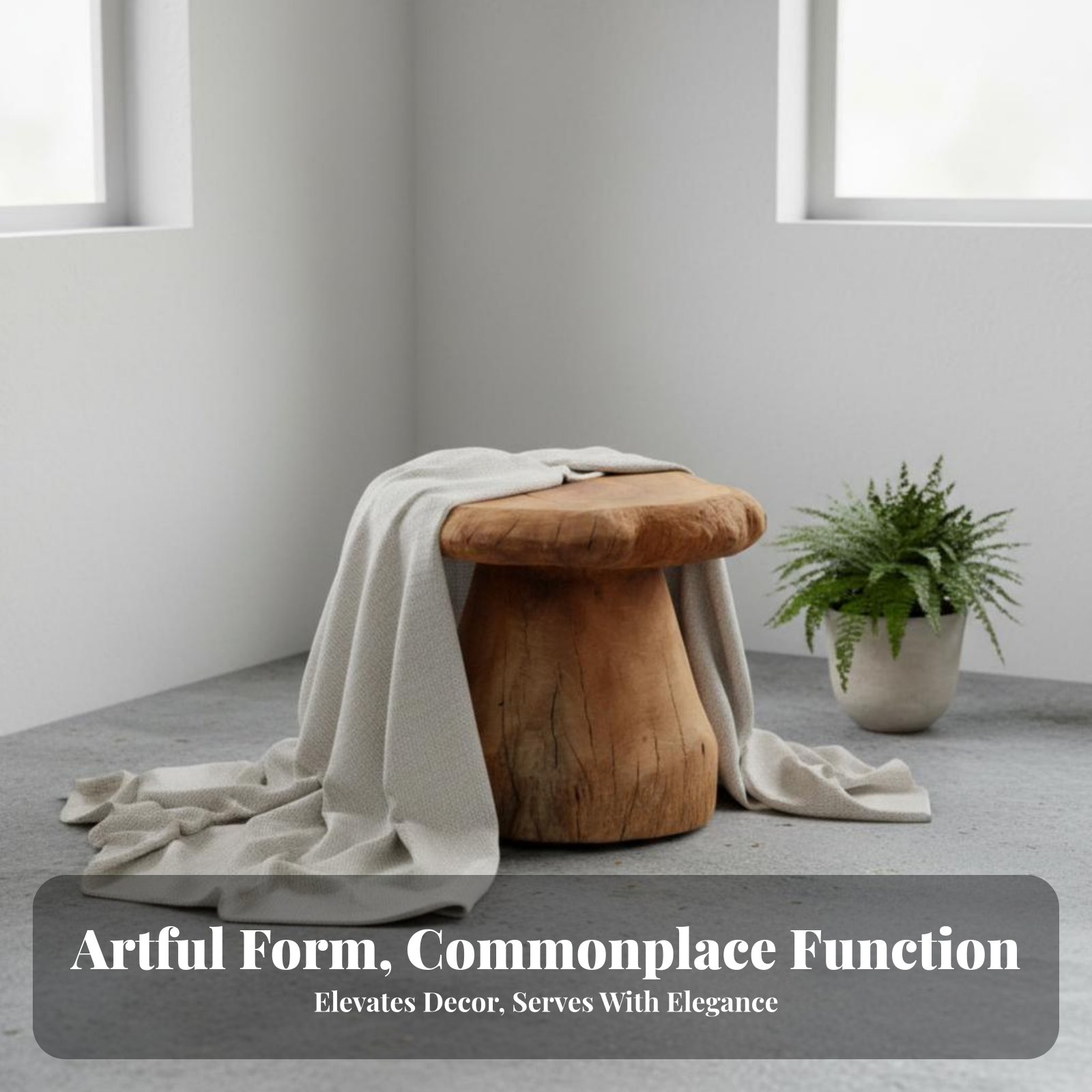 Mushroom-Shaped Stool Wabi-Sab – Interior Design Build Bewertung und Preis