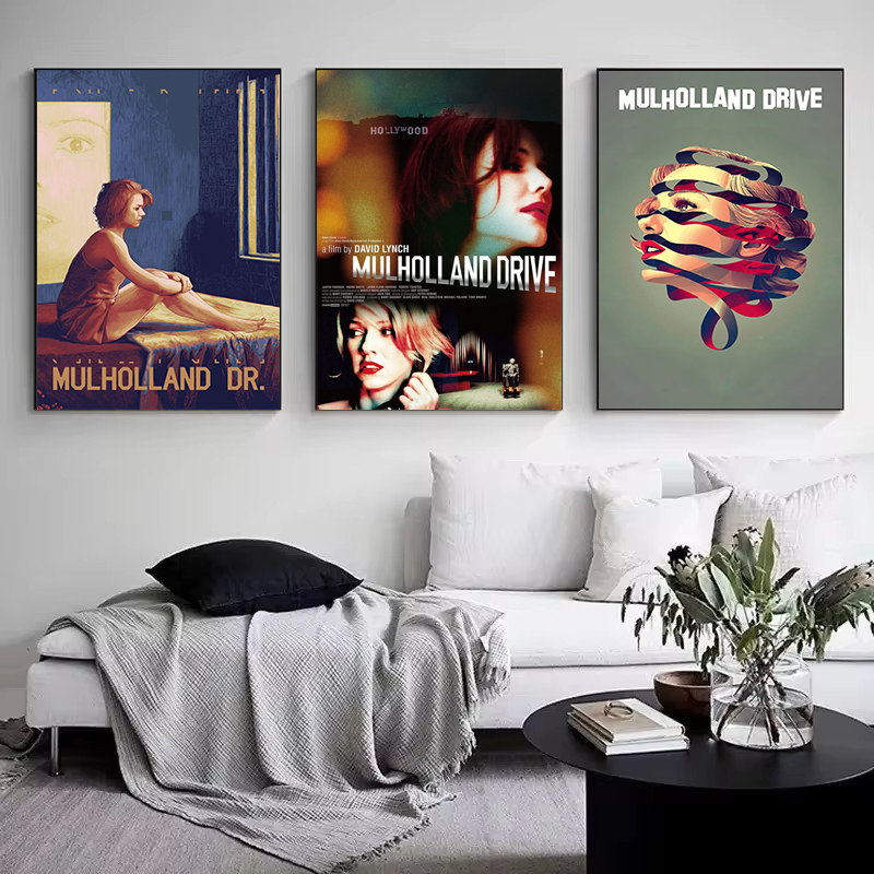 Retro Classic Movie Mulholland – Interior Design Drawing Bewertung und Preis