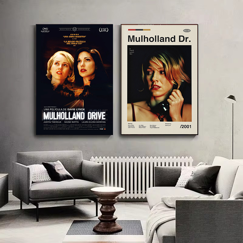 Retro Classic Movie Mulholland – Interior Design Drawing Bewertung und Preis