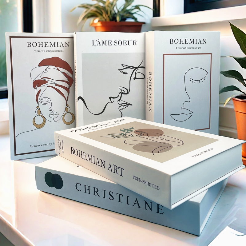 Boho Monet Decorative Books Lu – Interior Design Book Bewertung und Preis