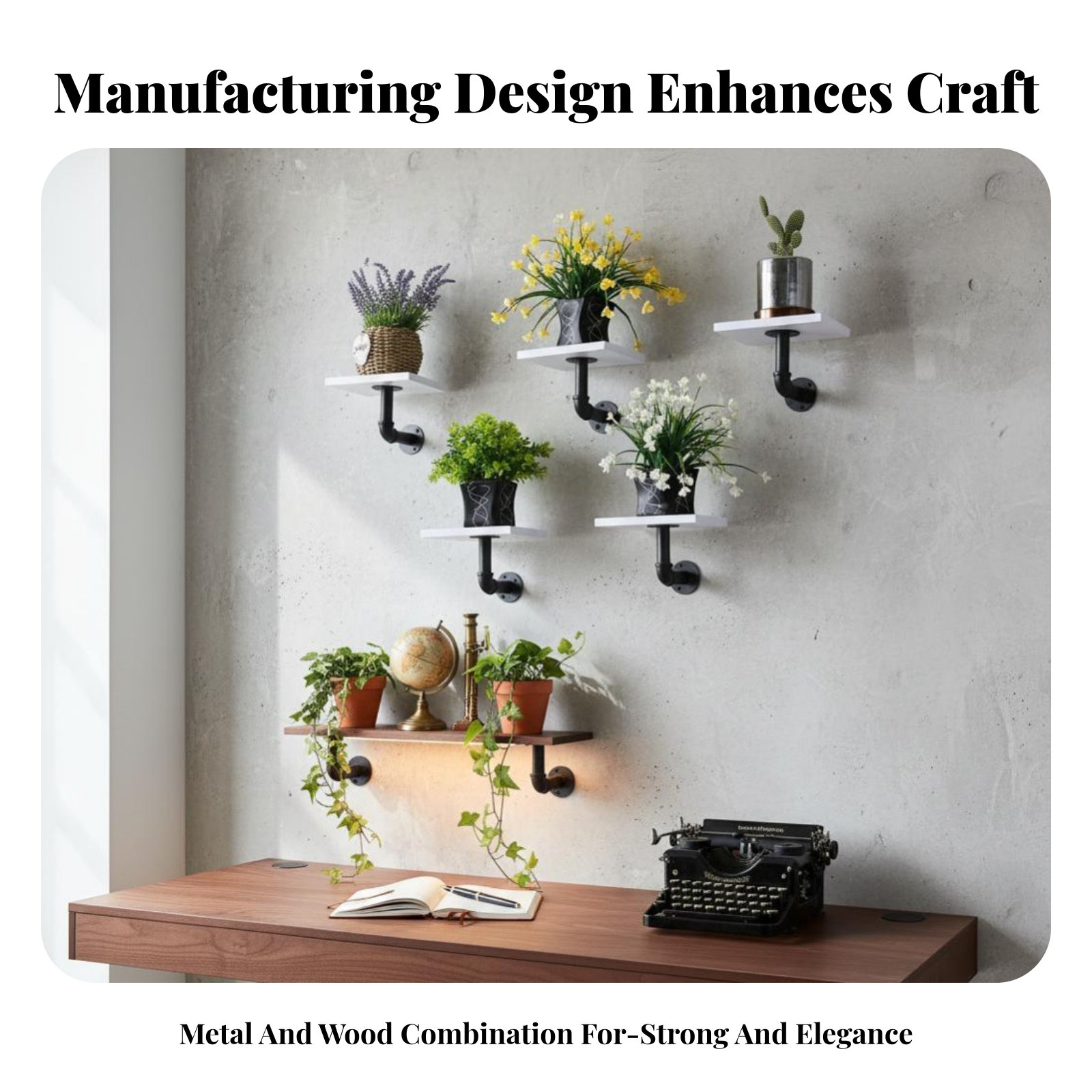 mechanical Pipe Shelf Vintage  – Interior Design Office Space Bewertung und Preis