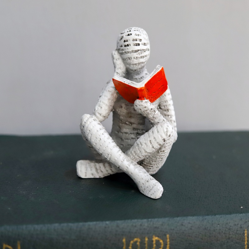 1Pc, Reading Paper Pulp Woman  – Interior Design Book Bewertung und Preis