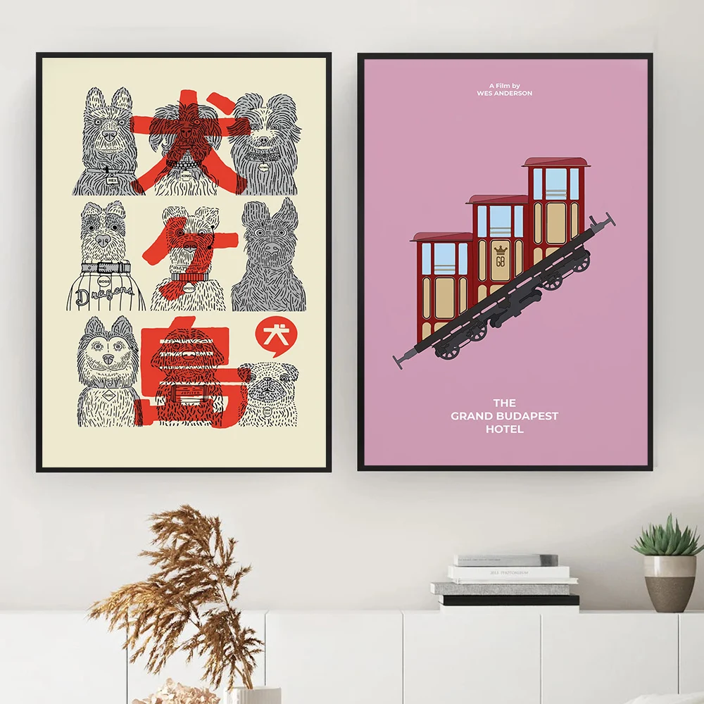 Vintage Movie Wes Anderson Fil – Interior Design Drawing Bewertung und Preis