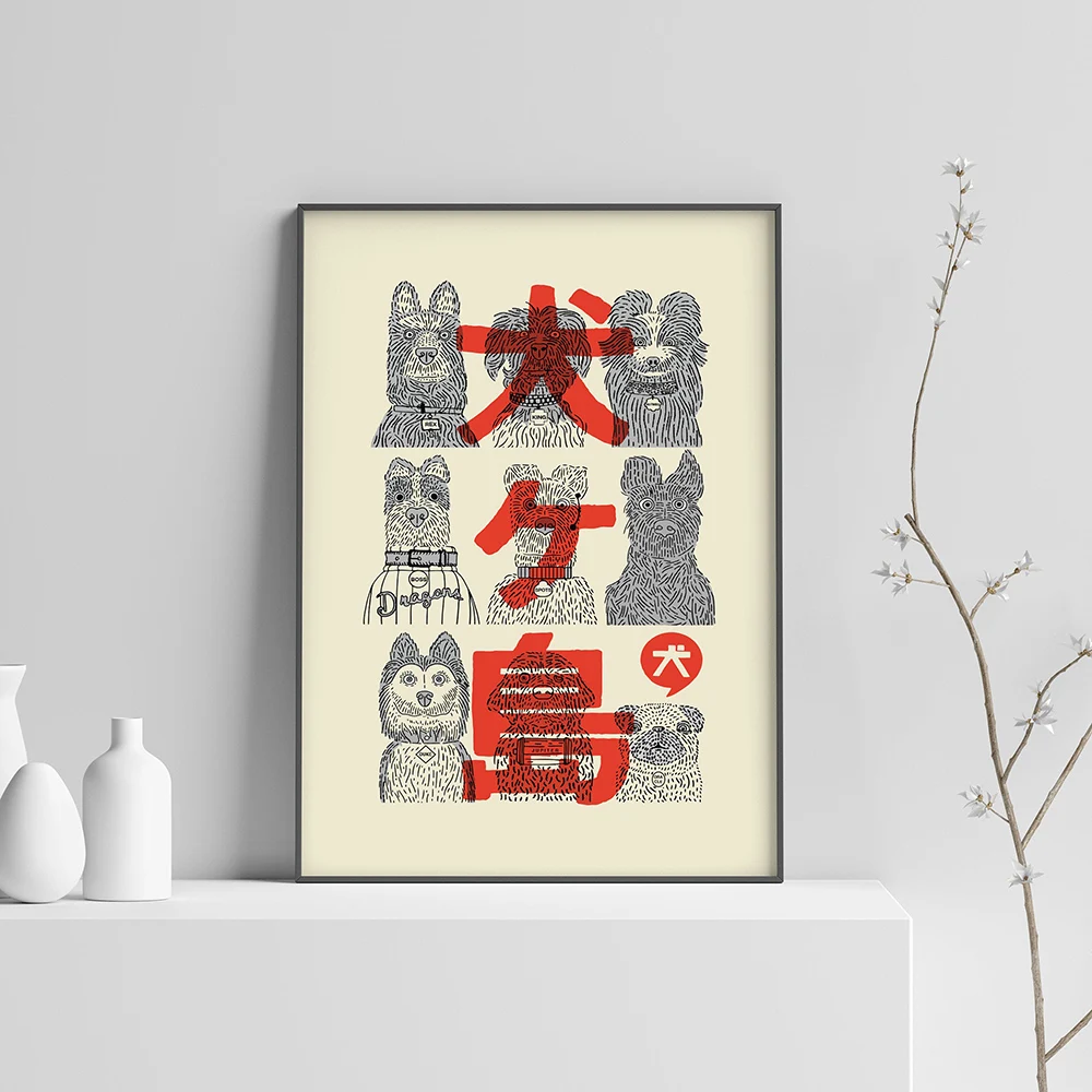 Vintage Movie Wes Anderson Fil – Interior Design Drawing Bewertung und Preis